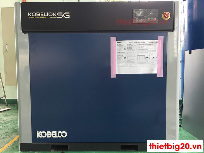 Máy nén khí trục vít có dầu Kobelco 50HP