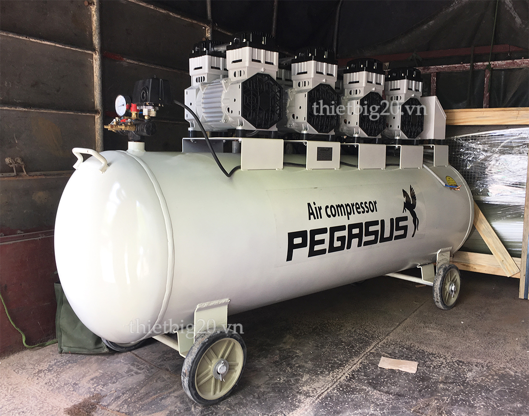 Máy nén khí không dầu giảm thanh Pegasus 6HP