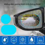 Cách chống đọng nước kính chiếu hậu khi trời mưa