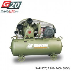 Máy Nén Khí 1 Cấp Swan SWP-307 - 7.5HP, 240L, 380V