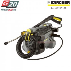 Máy xịt rửa áp lực cao 2.1kW nhập khẩu Đức Karcher Pro HD 200 *GB