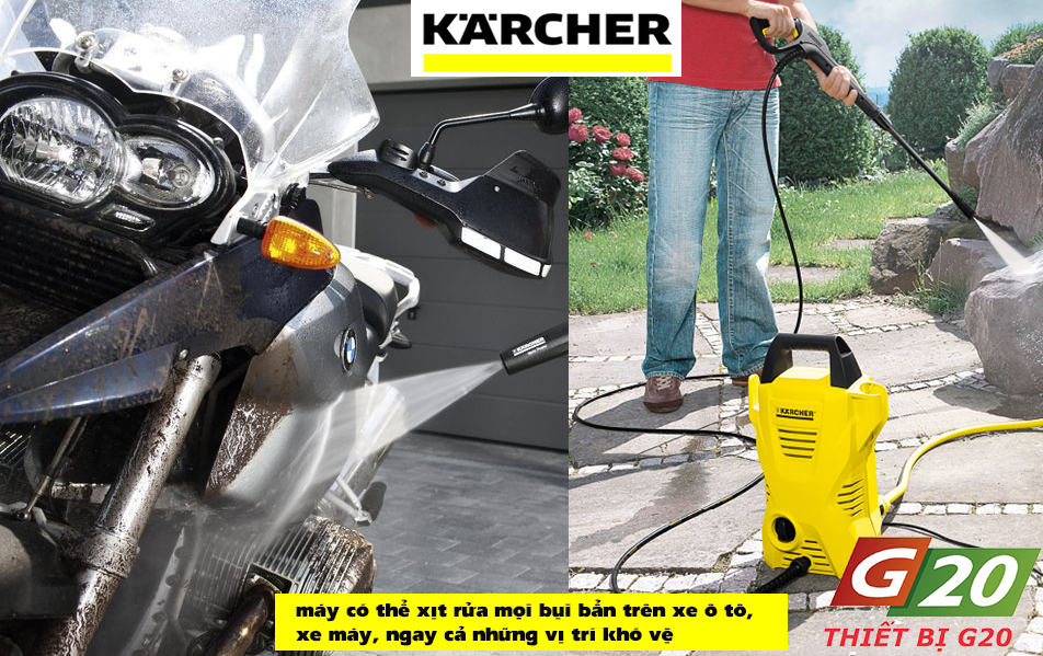 Máy rửa xe Karcher K2 Compact Car EU
