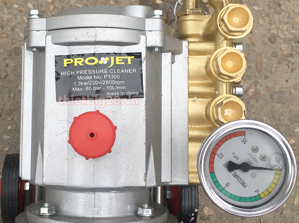 Thông số máy xịt rửa xe gia đình Projet P1300