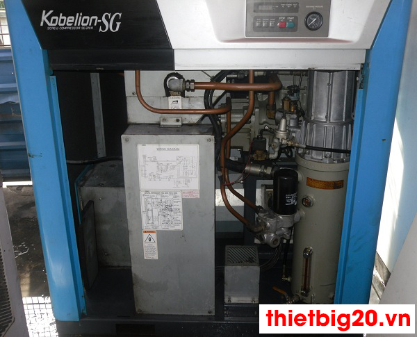 Máy nén khí trục vít có dầu Kobelco SG90AV-H