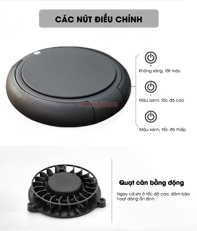 Máy lọc không khí hút mùi ô tô, chống say xe GLK01-USB (Điện 12V)