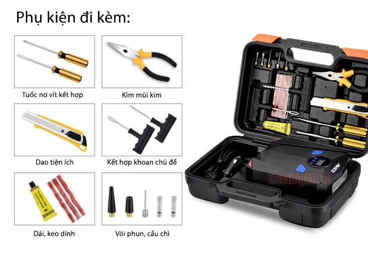 Phụ kiện máy bơm lốp xe