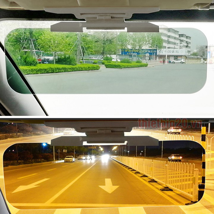 Bộ kính lọc chống chói, giảm lóa sáng cả ngày và đêm cho xe ô tô 