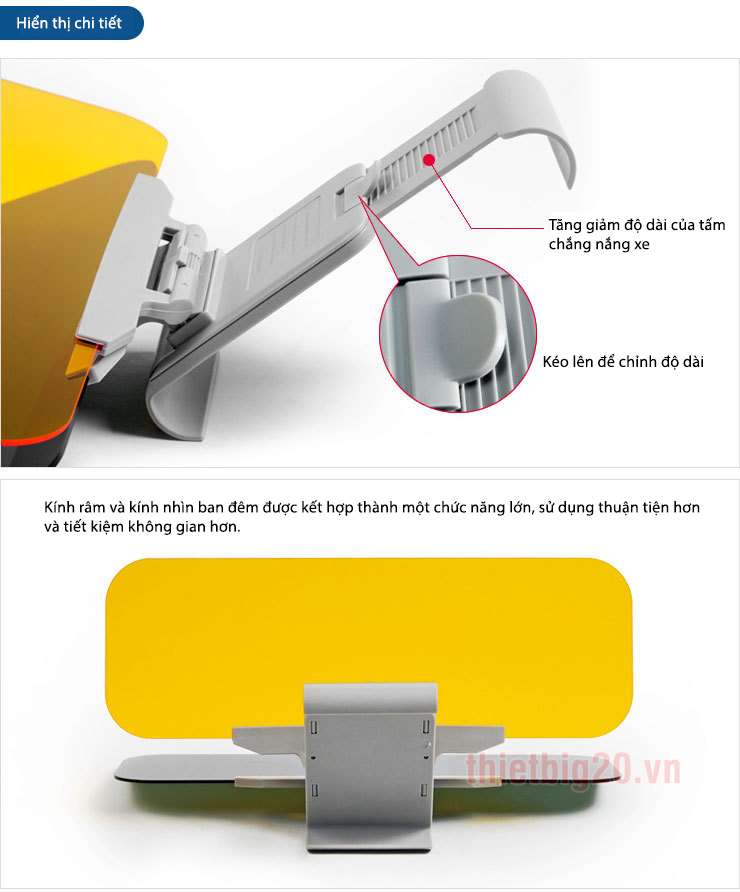 Bộ kính lọc chống chói
