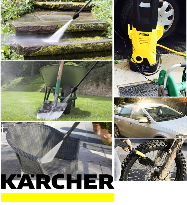 Máy rửa xe mini gia đình KARCHER K2 360