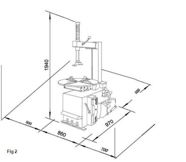 máy ra vào lốp ô tô