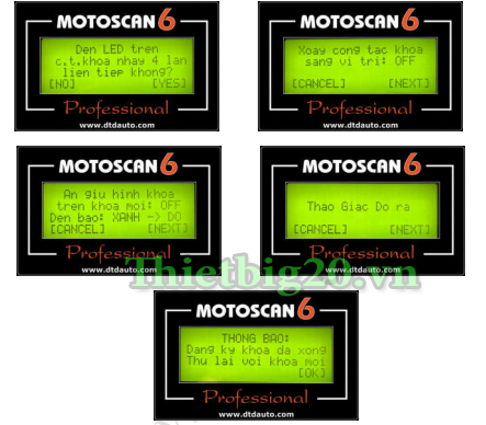 hướng dẫn làm chìa khóa xe máy bằng máy đọc lỗi xe Motoscan