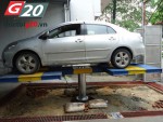 Các loại cầu nâng 1 trụ rửa xe ô tô hiện nay