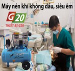 Lựa chọn máy nén khí không dầu mini siêu êm dùng trong y tế, nha khoa