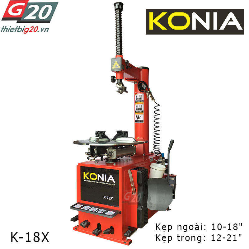 máy ra vào lốp xe tay ga k18X