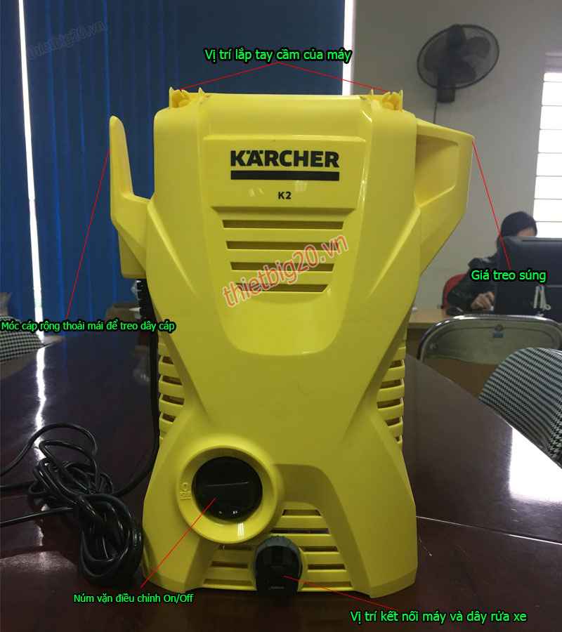 Bộ phận máy rửa xe Karcher K2 Compact