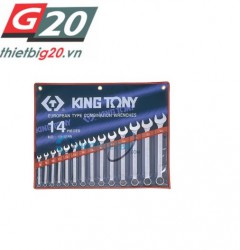 Bộ cờ lê vòng miệng 8-24mm Kingtony 1215MR01 - 14 món