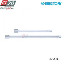 Thanh nối dài 1" Kingtony 8251-08 - Trắng, Dài 200mm