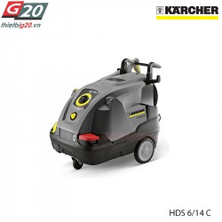 Máy xịt rửa nước nóng áp lực cao Karcher HDS 6/14 C (Điện 220V + Diesel) 