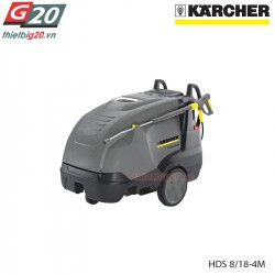 Máy phun xịt nước nóng cao áp Karcher HDS 8/18-4M (Điện 380V + Diesel) 