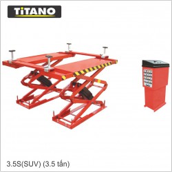 Cầu nâng cắt kéo Titano TS-3.5S(SUV) - Nâng bụng, 3.5 tấn
