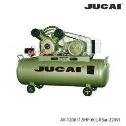 Máy nén khí 1 cấp Jucai AV1208 - 1.5HP, 60L, 220V