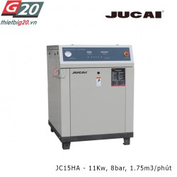 Máy nén khí trục vít có dầu Jucai JC15HA - 11Kw, 8 bar, 1.75 m3/phút