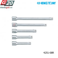 Thanh nối dài 1/2" Kingtony 4251-08R - Trắng, Dài 200mm