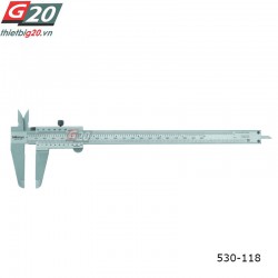 Thước kẹp cơ khí Mitutoyo 530-118 - 0~200/0.02mm
