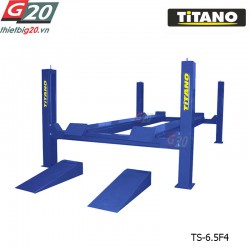 Cầu nâng ô tô 4 trụ Titano TS-6.5F4 - 6.5 tấn, Nâng 1845mm (Cân chỉnh)