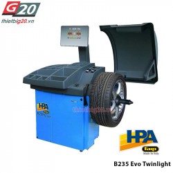 Máy cân bằng lốp xe HPA B235C Evo Twinlight - Kẹp điện