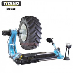 Máy ra vào lốp xe công trình Titano STD-360 (Kẹp 60 inch, Đường kính lốp 3000mm)