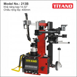 Máy ra lốp, tháo vỏ xe sang liên doanh Italy Titano STD-213B – 14-32 inch, Không mâm kẹp, Không lơ via, Hỗ trợ bơm lốp không săm