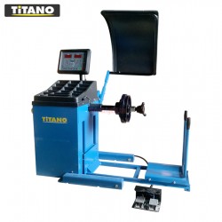 Máy cân bằng lốp xe tải phần mềm Italia Titano STD-462 – Tích hợp bộ hỗ trợ nâng lốp 