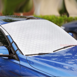 Bạt phủ dầy che nắng, chống nắng kính lái xe ô tô, hàng cao cấp 4 lớp, tráng nhôm cách nhiệt GXE32 (Tùy chọn Sedan, SUV)