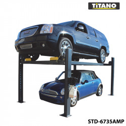 Cầu nâng ô tô 4 trụ Titano STD-6735AMP – 3.5 tấn (Đỗ xe)