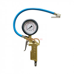 Đồng hồ bơm lốp áp lực cao, có dầu TCG-020A - 16 Bar, 230 PSI
