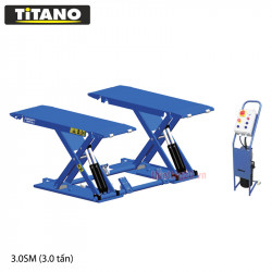 Cầu nâng cắt kéo di động Titano TS-3.0SM (H) - 3 tấn, Nâng 1 mét, có thể di chuyển