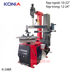 Máy tháo lốp ô tô cần gật gù, kèm bộ hỗ trợ Konia K-24BR - 10-22 Inch