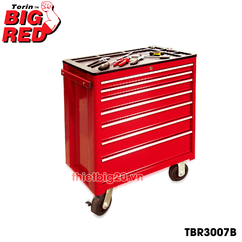 Tủ đồ nghề dụng cụ 7 ngăn kéo Big Red TBR3007B-X