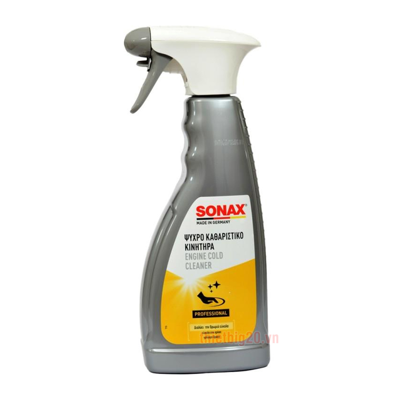 Chai xịt dung dịch vệ sinh khoang động cơ Sonax Engine Cold Cleaner - 500ml