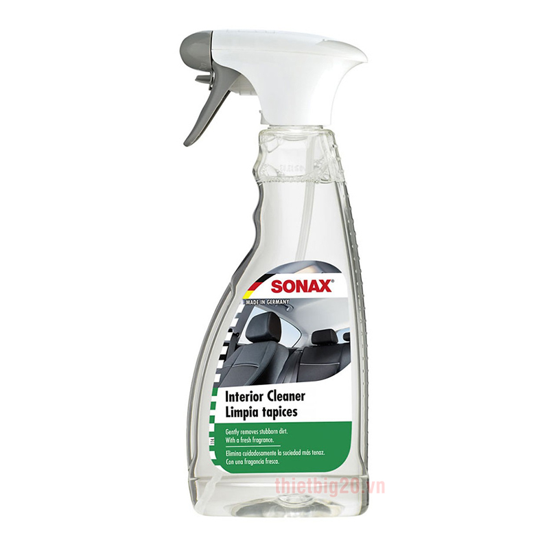 Chai xịt vệ sinh nội thất xe ô tô Sonax Interior Cleaner - 500ml