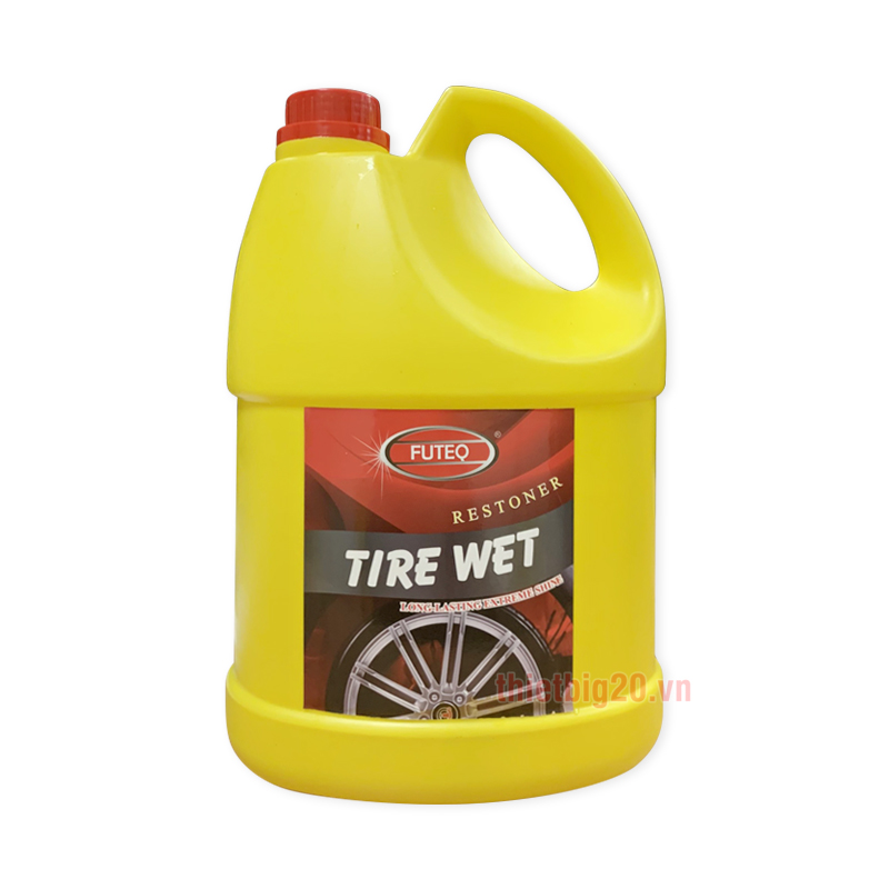 Dưỡng đen và bóng lốp Futeq Tire Wet - 450L